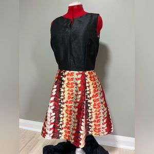 Eshakti Dupioni silk dress. Size 14